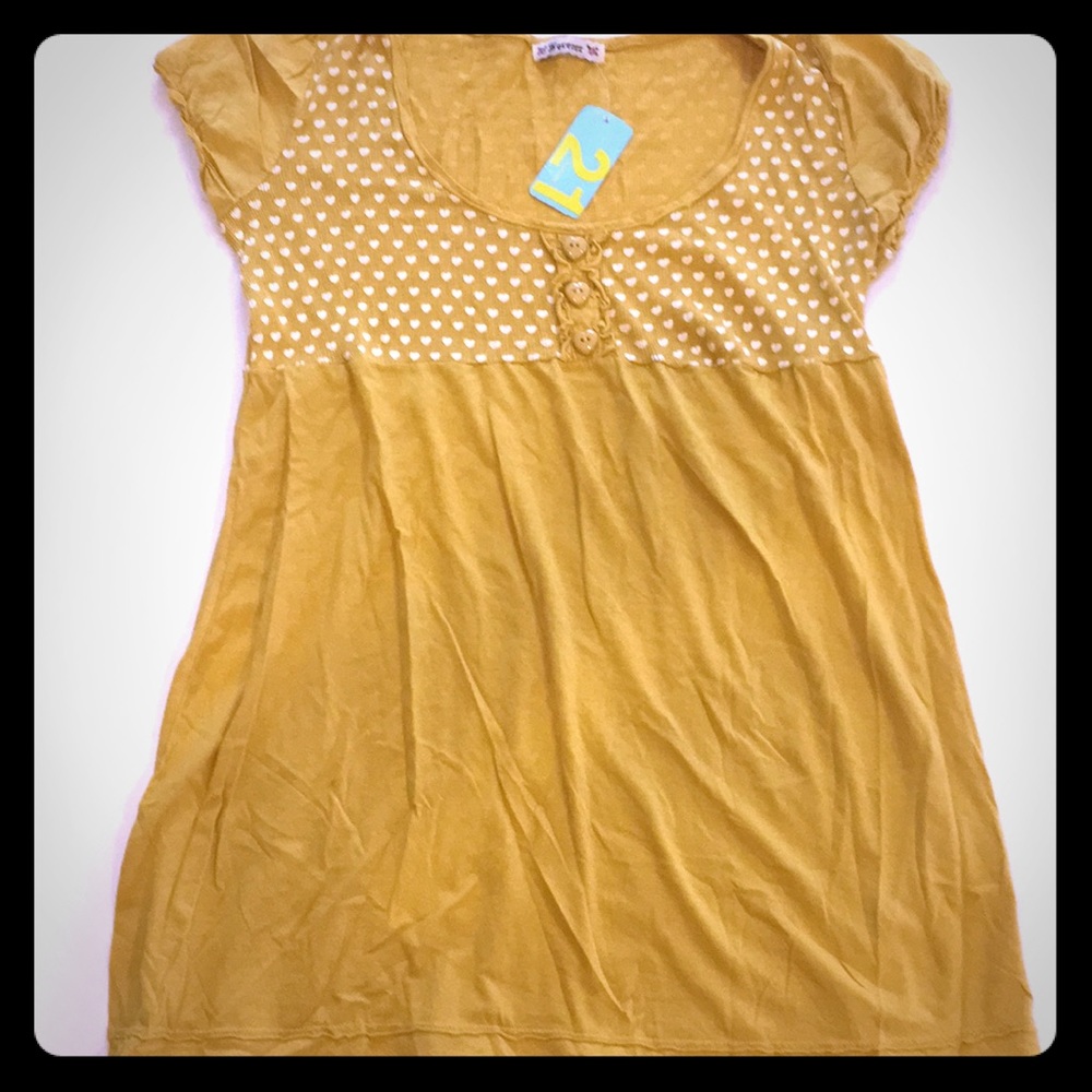 Cute heart decorated shirt